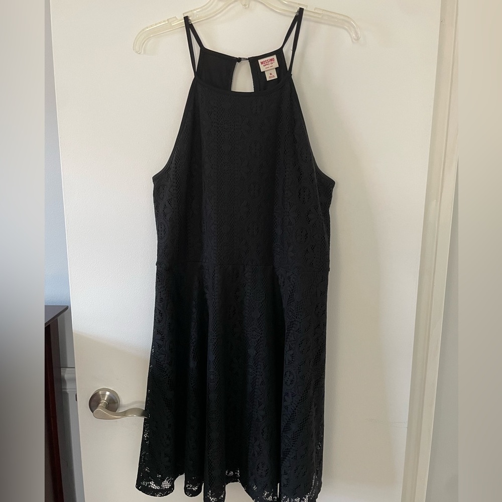 Mossimo Supply Co - black dress with lace design